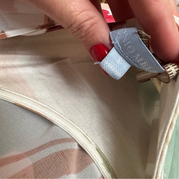 NWT Antonio Melani x M.G. Style Mal Paint Streak Maxi Dress Sz 8 - Picture 11 of 11